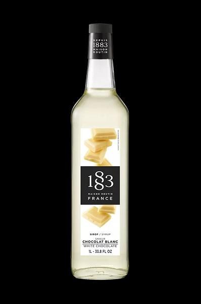 1883 White Chocolate Flavored Syrup - 1L (19240)