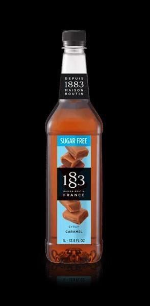 1883 Sugar Free Caramel Flavored Syrup - 1L (04306)