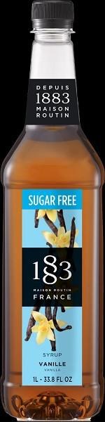 1883 Sugar Free Vanilla Flavored Syrup - 1L (04305)