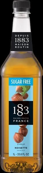 1883 Sugar Free Hazelnut Flavored Syrup - 1L (04391)