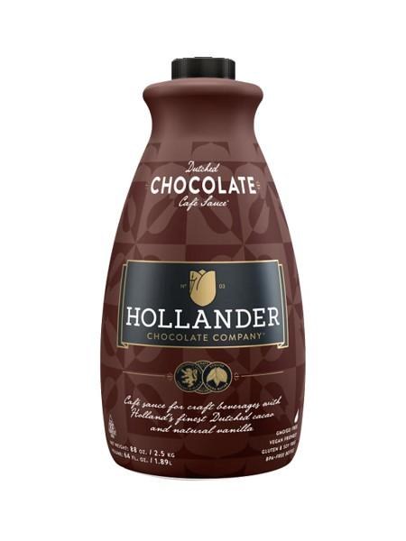 Hollander Dutched Chocolate Cafe Sauce - 64oz (6)(00612)