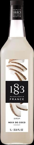 1883 Coconut Flavored Syrup - 1L (05422) (05420)