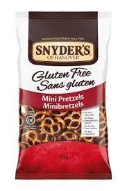 Snyders Gluten Free Mini Pretzels - 220g (12)(09283)