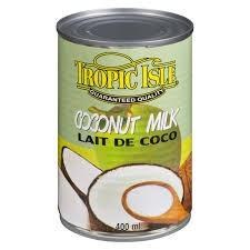 Tropic Isle Coconut Milk 17-19% - 400ml (12) (12001)