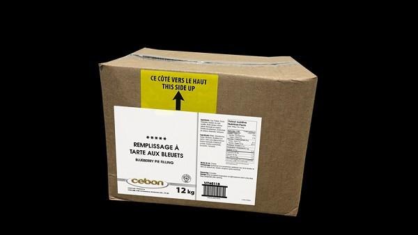 Cebon Blueberry Pie Filling - 12KG