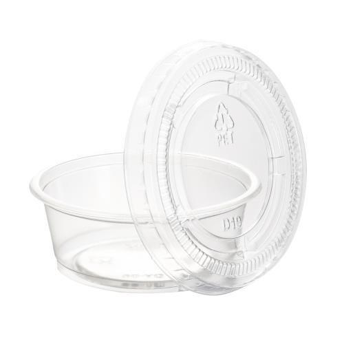 Premier Essentials Lid For 1.5-2.5oz Plastic Portion Cup - 100/SLV (25)(80361)