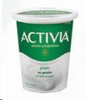 Danone Activia Plain Yogurt - 6 x 650g (24917)