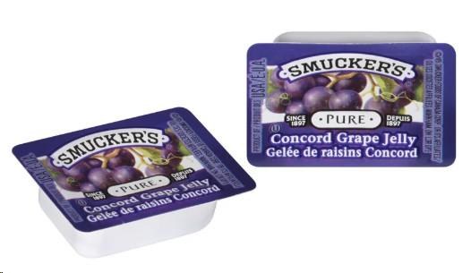 Smuckers Grape Jelly Portions - 10 x 200ml