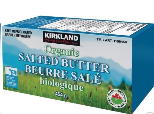KS Organic Salted Butter