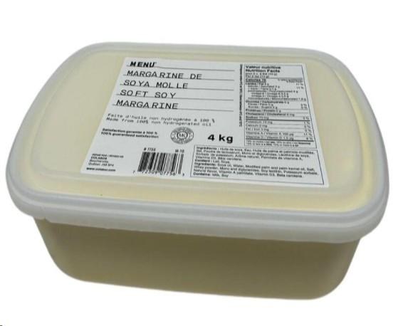 Menu MARGARINE 100% SOYA N/HYDRO(4) (07756)