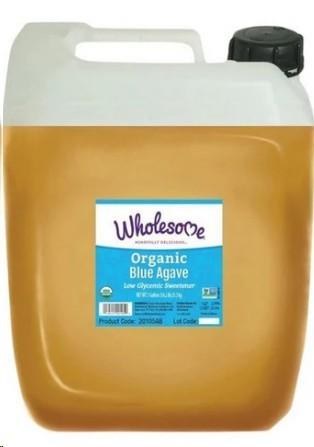 Wholesome Sweeteners Organic Blue Agave Nectar 25.9KG or 19L(20105)