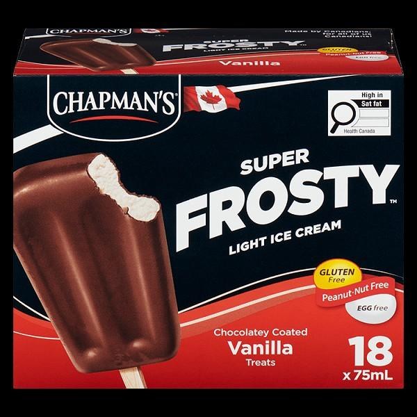 Chapman's Super Bars FROSTY - 18/BOX (6)