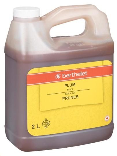 Berthelet Plum Sauce - 2L - (2)(93621)