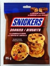 Snickers Chocolate Chip Cookies (24) 85g (22133)