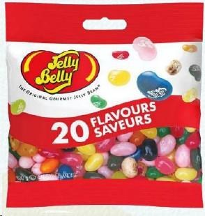 Jelly Belly 20 Flavours Peg Bag 100g (12)(42500)