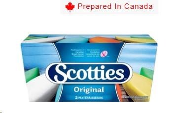 Scotties Original 2 Ply 100 White Tissues(48)(80219)