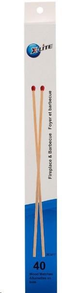 X-lite Fireplace & BBQ Matches 40pcs (48)(00151)