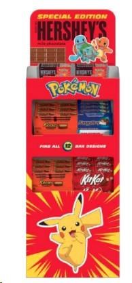 Hershey Pokemon Singles Bar  PPK - 152ct (77032)