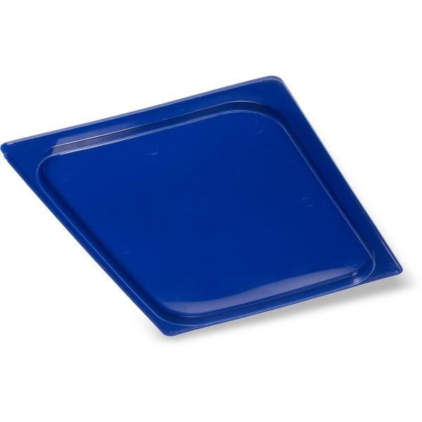 Carlisle Smart Lid, Blue, Full Size, For Clear Plastic Insert, Cold Food Pan (86281)