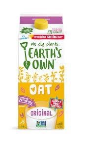 Earth's Own Oat Beverage - Original - (Milk) REFRIGERATED - 1.75L x 6/CS - SOLD BY CASE - (1) (781102)