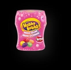 Wrigley Hubba Bubba Skittles 6 Bottles x 40 pieces (4) (50003)