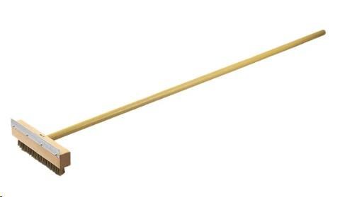 Pizza Oven Brush w/Scraper & w/Handle, 36"/91.4cm (04267)
