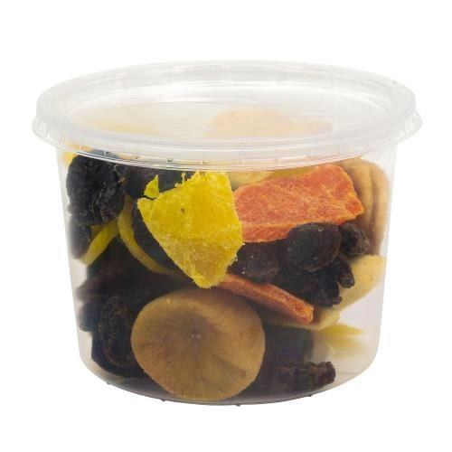 EcoSystems 16oz Round Deli Container, PP, Clear - 50/PKG - SOLD BY PKG - (10) (Pro-Kal) (68002)