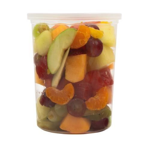 EcoSystems 32oz Round Deli Container, PP, Clear - 25/PKG - SOLD BY PKG - (20) (Pro-Kal) (68004)
