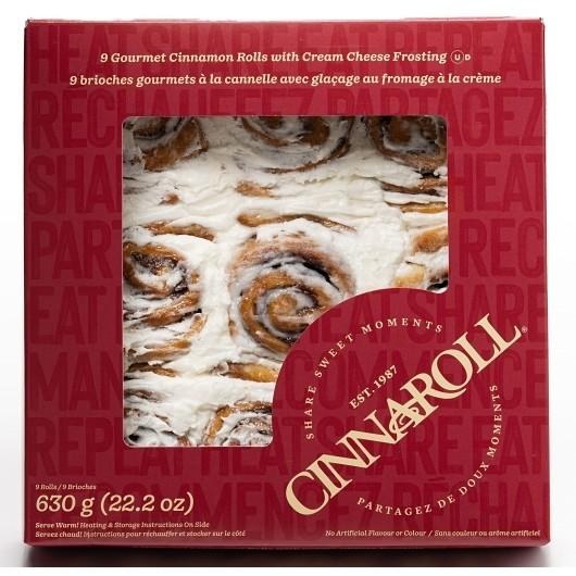 Cinnaroll Cream Cheese Frosted Mini Cinnamon Rolls - 14 x 630g (99777)