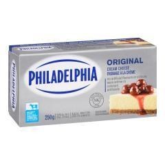 Philadelphia Cream Cheese Block - 24 x 250g (01125)