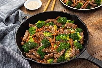 Reuven Fully Cooked Seasoned Beef Steak Strips - 2x 2.5KG - SOLD BY CASE - (1) (03677)