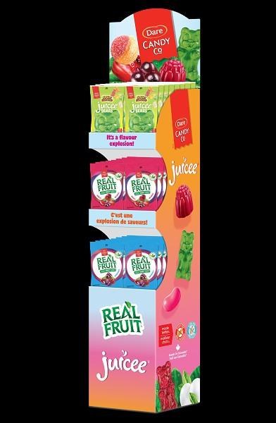Dare Realfruit (Medley, Superfruits, Juicy Sours) Peg PPK - 48ct (23875)