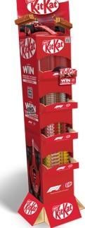 Nestle Kit Kat Singles F1 Tower PPK - 140ct (54927)