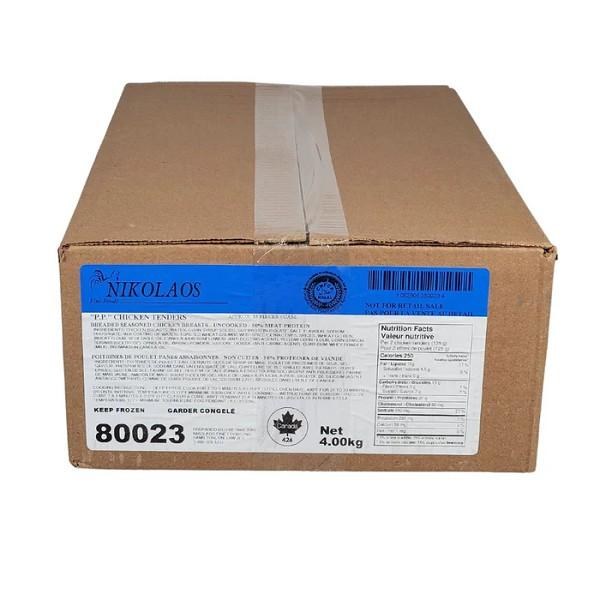 Nikolaos PP Chicken Tenders 100% Chicken Breast - 4KG (80023)