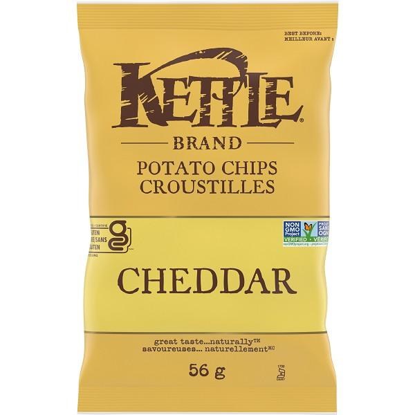 Campbell Snacks Kettle Chips New York Cheddar - 24 x 56g (90289)