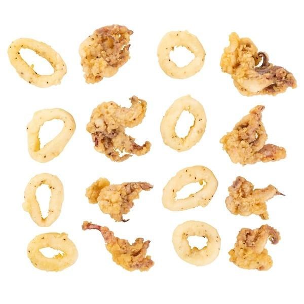 High Liner Dip't & Dusted Southern Style Breaded Calamari, Squid Rings and Tentacles Uncooked - 20 x 8oz (00294)