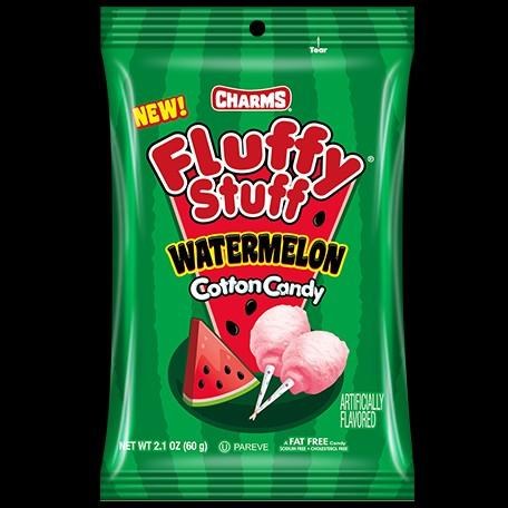 Fluffy Stuff Watermelon - 12 x 60g - SOLD BY CASE - (1) (52357)