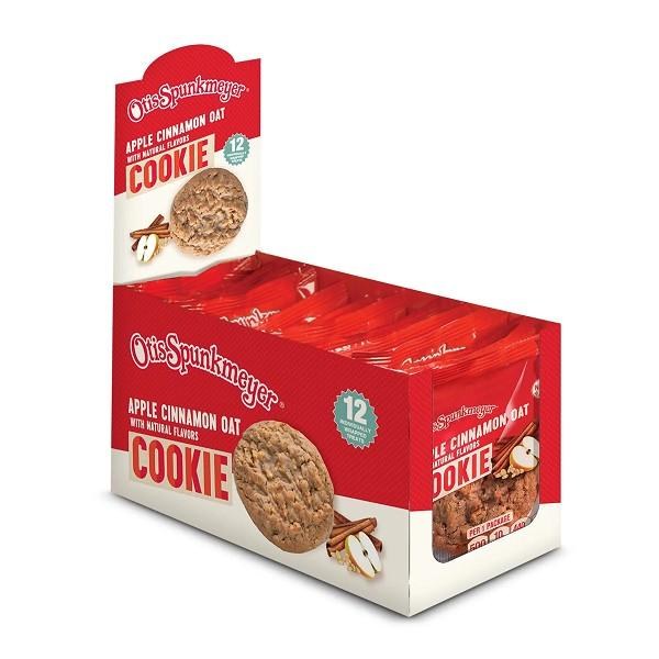 Otis Spunkmeyer Caddy Pack Ind. Wrapped Apple Oatmeal Cookie 4oz - 12/BOX (2) (24540)