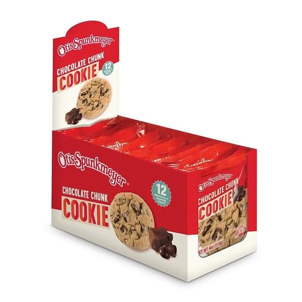 Otis Spunkmeyer Caddy Pack Ind. Wrapped Choc Chunk Cookie 4oz - 12/BOX (2) (24539)