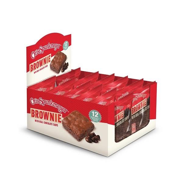 Otis Spunkmeyer Caddy Pack Ind. Wrapped Choc Chip Brownie 3oz - 12/BOX (4) (24529)