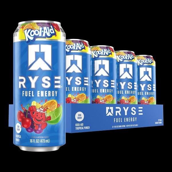 RYSE Energy Kool-Aid Tropical 473ml - 12/CASE (32163)