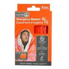 SOL Emergency Blanket XL (12) (21701)
