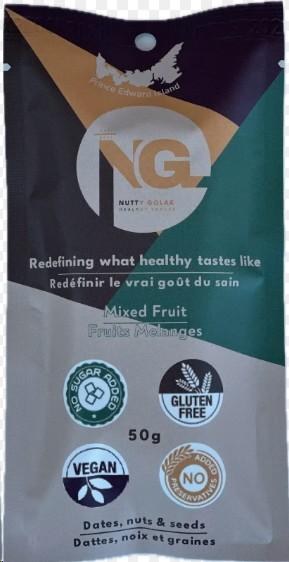 Nutty Golak Mixed Fruit Bar 50g - 48/BOX