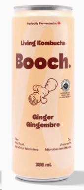 Booch. Kombucha GINGER  355ml Can - 12/CASE (75341)