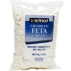 Krinos Crumbled Feta - 1KG (4) (02785)