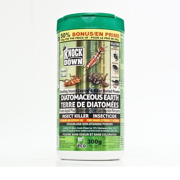 Knockdown Diatomaceous Earth Crawling Insect Killer - 300g (12) (22160)