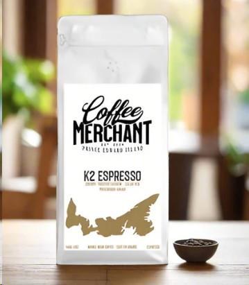 PEI Coffee Merchant K2 EXPRESSO WHOLE BEAN Coffee - 340g (52236)
