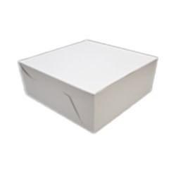 Vicbay White Cake Box - 10" x 10" x 5" - 100/CASE