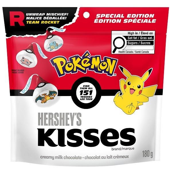 Hershey Kisses Milk Chocolate Pokemon Peg - 180g (21)