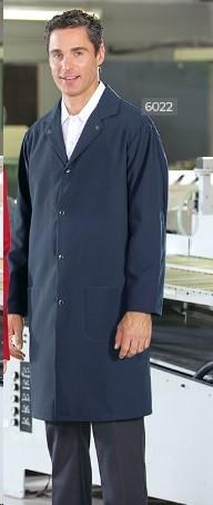 Coloured Food Industry Long Lab Coats No Pockets 6280